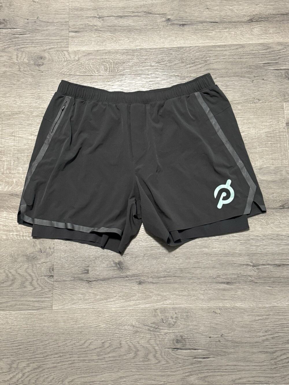 Peleton x Lululemon Men’s XXL Surge Shorts Gray Shorts Lined